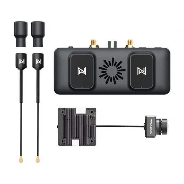 Walksnail VRX 1080P/60FPS 4KM Caddx  1S Kit HD Kit Drones RC Model DIY Parts